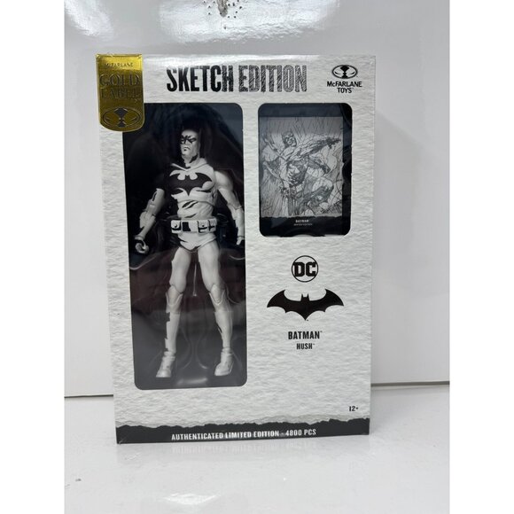 McFarlane Gold Label Batman Hush Sketch Edition Limited Edition Action Figure - Picture 2 of 7